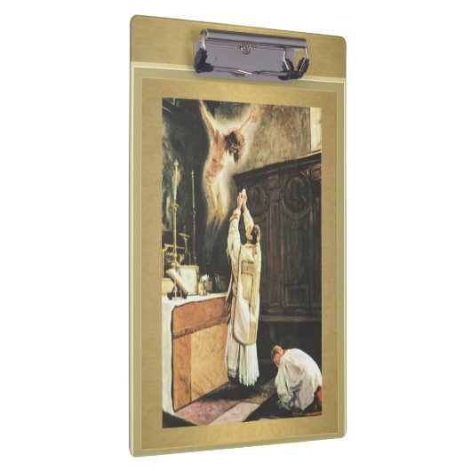 Porte-bloc Prêtre catholique offrant le porte - bloc de masse (Swatch)