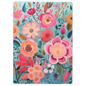 Porte-bloc Pretty Elegant Botanical Stylish Floral (Dos)