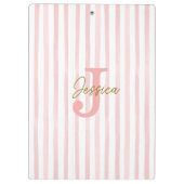 Porte-bloc Pretty Pink Gold Confetti Bow (Dos)