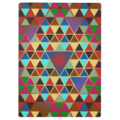 Porte-bloc Pretty triangle pattern III + your ideas (Dos)