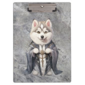 Porte-bloc Priest King Siberian Husky Dog (Devant)
