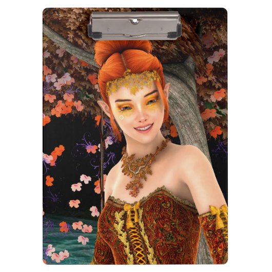 Porte-bloc Princesse d'automne (Devant)