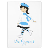 Porte-bloc Princesse de glace (Dos)