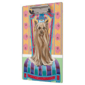 Porte-bloc Princesse de la Couronne Yorkie (Gauche)