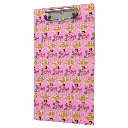 Porte-bloc Princesse en rose (Gauche)