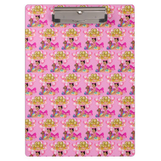 Porte-bloc Princesse en rose