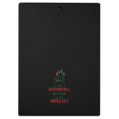 Porte-bloc Prise de Décision Responsable – Discipline de Négo (Dos)