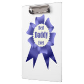 Porte-bloc Prix Best Daddy Ever pour le Père (Gauche)