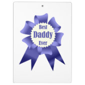 Porte-bloc Prix Best Daddy Ever pour le Père (Dos)