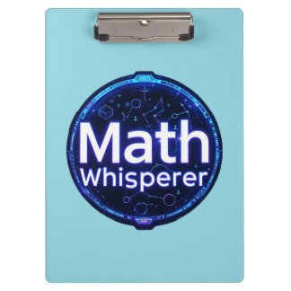 Porte-bloc Prof de maths chuchoteur de maths