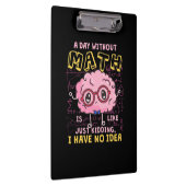Porte-bloc Prof de maths une journée sans maths (Swatch)