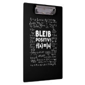 Porte-bloc Professeur Cadeaux | Bleib Enseignant Positiv Math (Swatch)