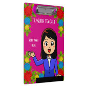 Porte-bloc Professeur d'anglais Porte - bloc personnalisé (Swatch)