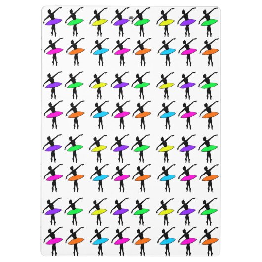 Porte-bloc Professeur de danse de ballet personnalisée Baller (Dos)