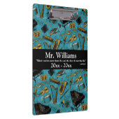 Porte-bloc Professeur De Musique, Retour À L'École, Instrumen (Swatch)