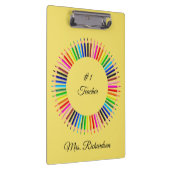 Porte-bloc Professeur Jaune Porte - bloc personnalisé (Swatch)