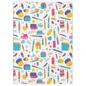 Porte-bloc Professeur personnalisé - Nom personnalisé Retour  (Dos)