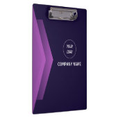 Porte-bloc Professionnel moderne violet blanc (Swatch)