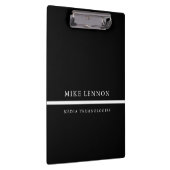 Porte-bloc Professionnel Simple Noir et Blanc (Swatch)