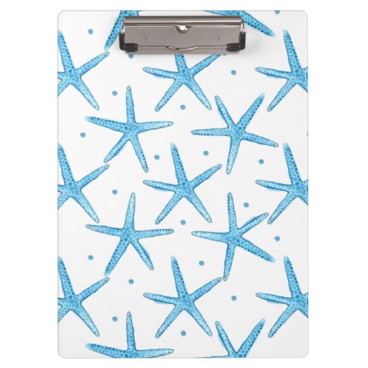 Porte-bloc Profil sous convention astérisque bleu de mer (Devant)