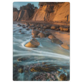 Porte-bloc Promenade le long de la plage, Californie (Dos)