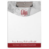 Porte-bloc Promotionnels Red White Life Coach Company (Devant)