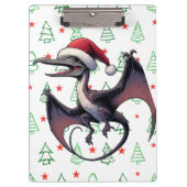 Porte-bloc Pterodactyle de Noël (Devant)