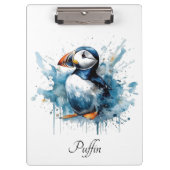 Porte-bloc Puffin Splash, personnalisé (Devant)
