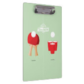 Porte-bloc Puis et maintenant : Ping-pong (Swatch)