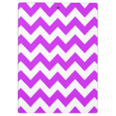 Porte-bloc Purple Bold Chevron (Dos)