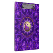 Porte-bloc Purple or rose énergie guérir Mandala (Swatch)