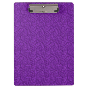 Porte-bloc Purple Paisley