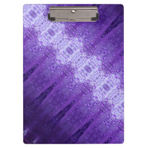 Porte-bloc Purples Ikat Angled