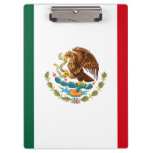 Porte-bloc Pyramides Mexicaines Et Drapeau Mexicain (Devant)