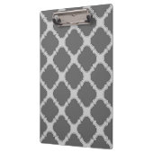 Porte-bloc Quatrefoil dans les tons gris (Gauche)