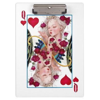 Porte-bloc Queen of Hearts Surdimensionné Graphisme, Jouer de