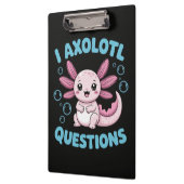 Porte-bloc Questions sur l'Axolotl (Gauche)