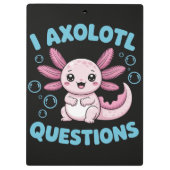 Porte-bloc Questions sur l'Axolotl (Dos)