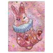 Porte-bloc Rabbit named Ladybug (Dos)