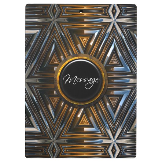 Porte-bloc Radical Metal Art 1 Options d'image Porte - blocs (Dos)