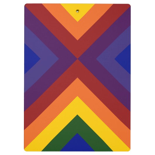 Porte-bloc Rainbow Chevrons (Dos)