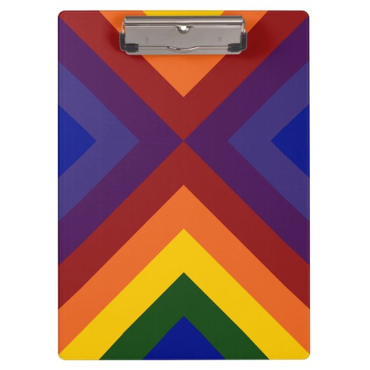 Porte-bloc Rainbow Chevrons (Devant)