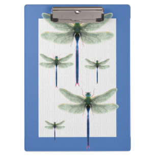 Porte-bloc Rainbow Dragonfly Cartes de visite personnalisable