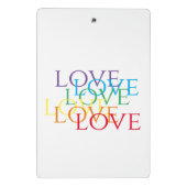 Porte-bloc RAINBOW LOVE Mini Porte - bloc (Dos)