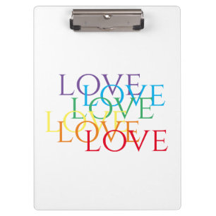 PORTE-BLOC RAINBOW LOVE PORTE - BLOC