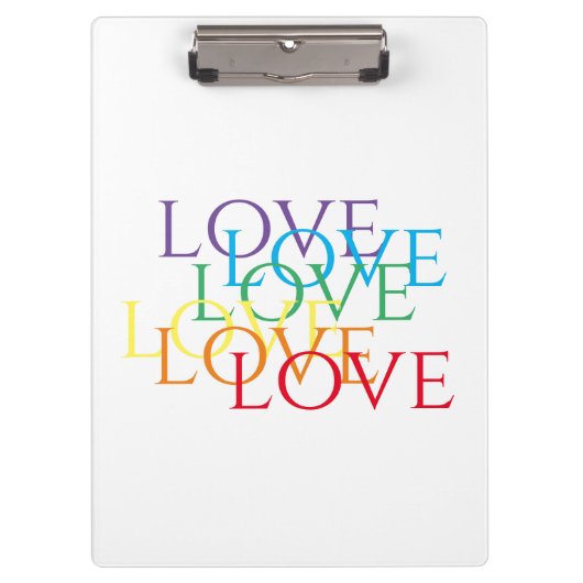 PORTE-BLOC RAINBOW LOVE PORTE - BLOC (Devant)