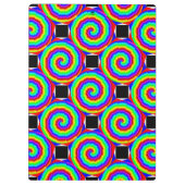 Porte-bloc Rainbow Spiral par Kenneth Yoncich (Dos)