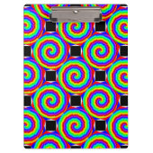 Porte-bloc Rainbow Spiral par Kenneth Yoncich (Devant)