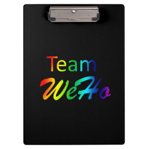 Porte-bloc Rainbow Team WeHo