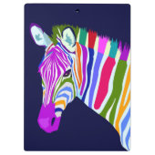 Porte-bloc Rainbow Zebra (Dos)